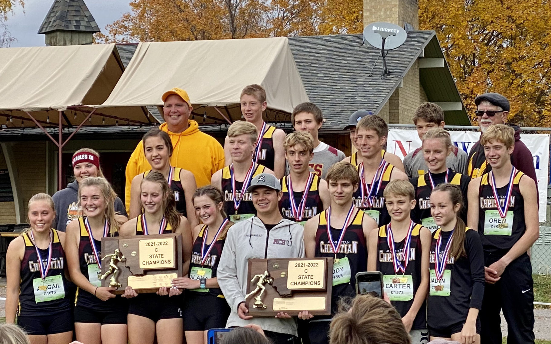 Class C champions - Manhattan Christian